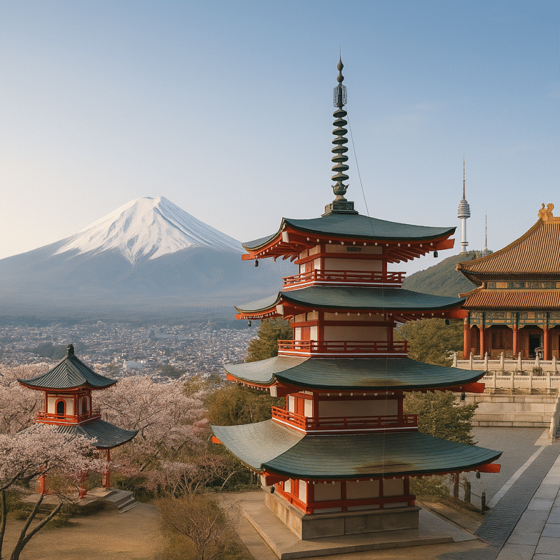 China mainland & Japan & South Korea Unlimited